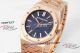 swiss replica Audemars Piguet Royal Oak 15510 rose gold blue face 4302 movement watch (3)_th.jpg